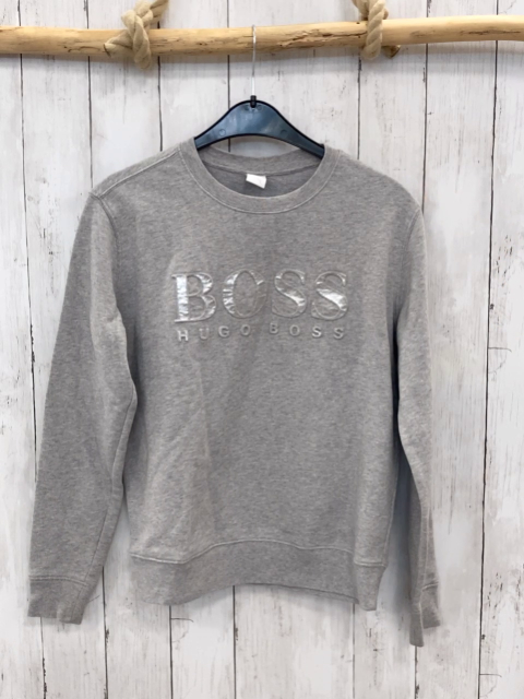 Hugo Boss Pullover Gr. 152  grau