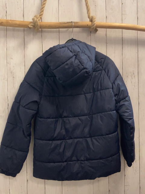Mango  Winterjacke  Gr. 152  blau Kapuze 