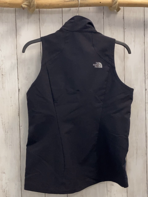 The North Face  Softshellweste Gr. 164/170  schwarz graue Schrift 
