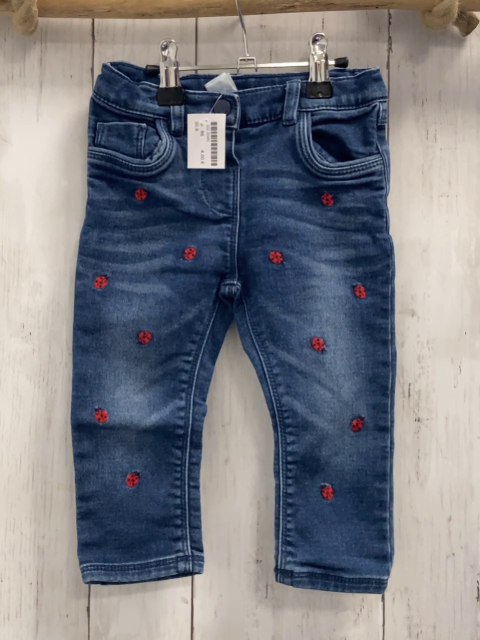   Hose   Gr. 86  blau Jeans Käfer Bund verstellbar 
