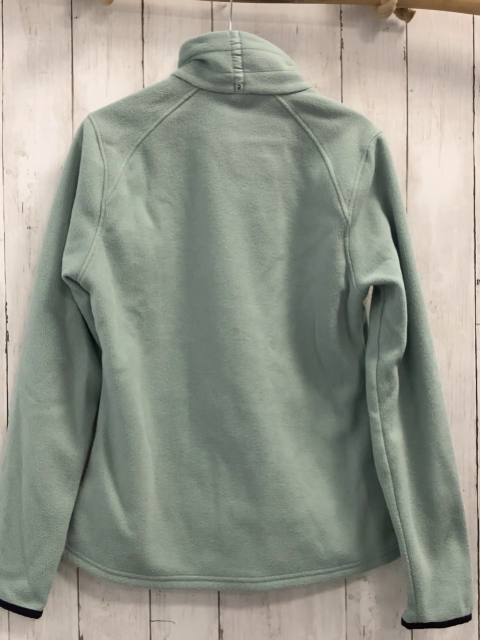 Decathlon  Fleecejacke  Gr. 38  mint schwarzer Bund + Reißverschluss 