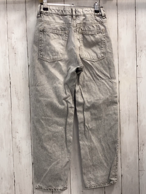 H&M Hose  Gr. 146  hellgrau Jeans Bund verstellbar 