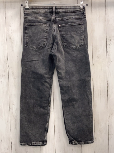 H&M Hose  Gr. 146  grau Jeans Bund verstellbar 