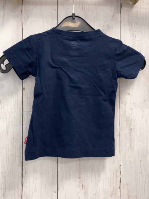 Levi´s  T-Shirt  Gr. 80  blau bunte Schrift 