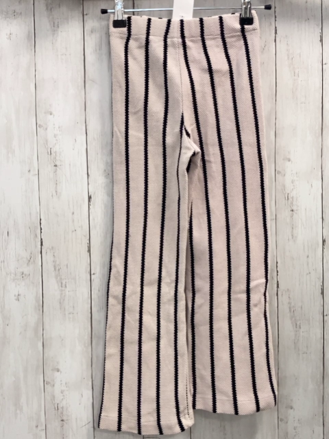zara Hose Gr. 128  taupe schwarz Streifen 