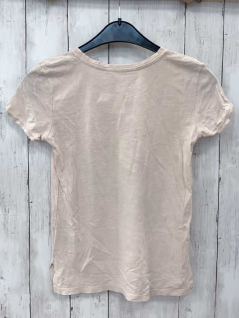 H&M T-Shirt Gr. 134  zartrosa Kaktus mit Bommeln