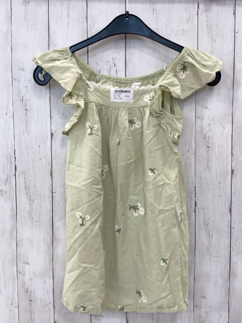 next Kleid Gr. 122  mint Blumen gestickt
