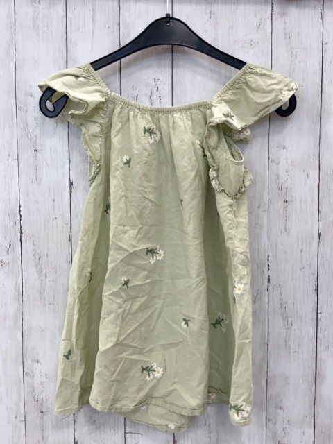next Kleid Gr. 122  mint Blumen gestickt