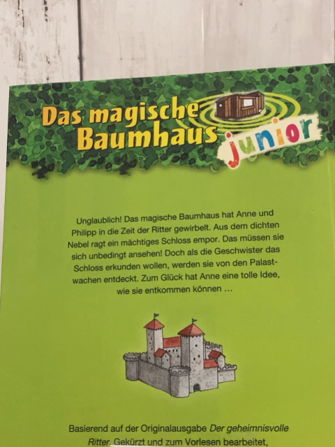 Magisches Baumhaus junior  Buch Auf der Spur der Ritter 