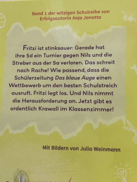   Buch Krawall im Klassenzimmer Hitzefrei für alle 