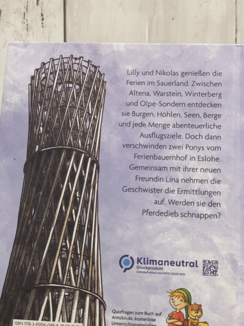   Buch Abenteuer im Sauerland 