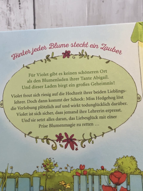 Der magische Blumenladen  Buch Die verzauberte Hochzeit 