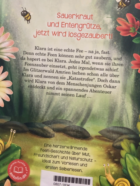   Buch Klara Katastrofee und das große Feen-Schlaassel 