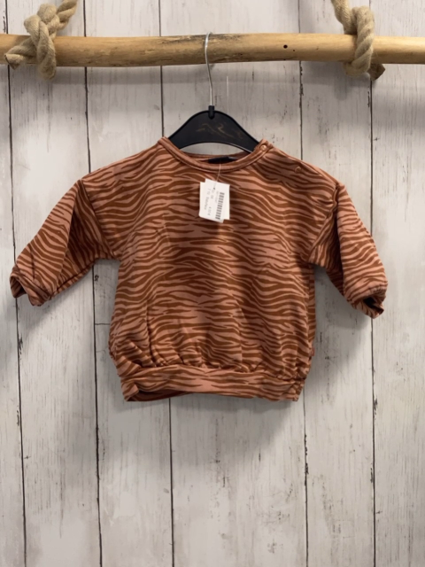 Babyface  Pullover  Gr. 68  braun lachs gemustert 