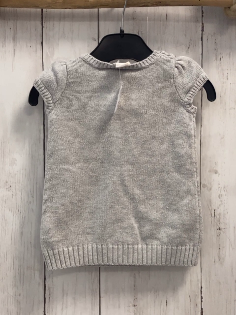 H&M  Kleid  Gr. 62  grau Strick Zöpfe 