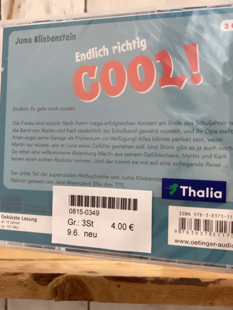 neu 3  CDs   Endlich richtig cool 