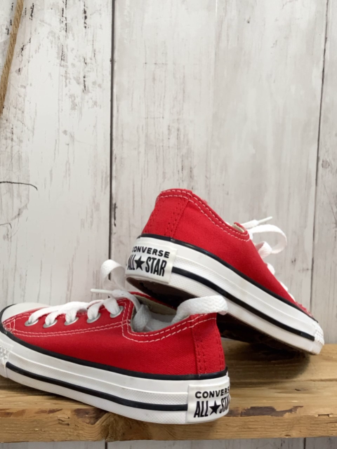 Converse  Leinenschuhe  Gr. 29  rot weiß 