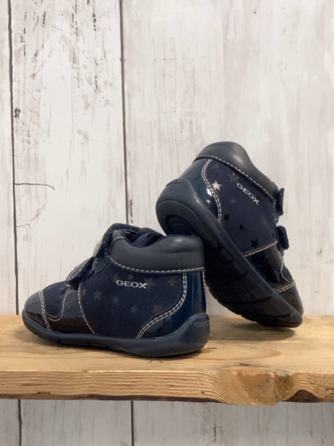 Geox  Schuhe  Gr. 20  blau Sterne weiiße Nähte 