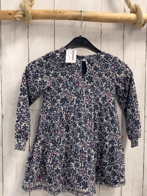 Garcia  Kleid  Gr. 92  hellgau Blumen 