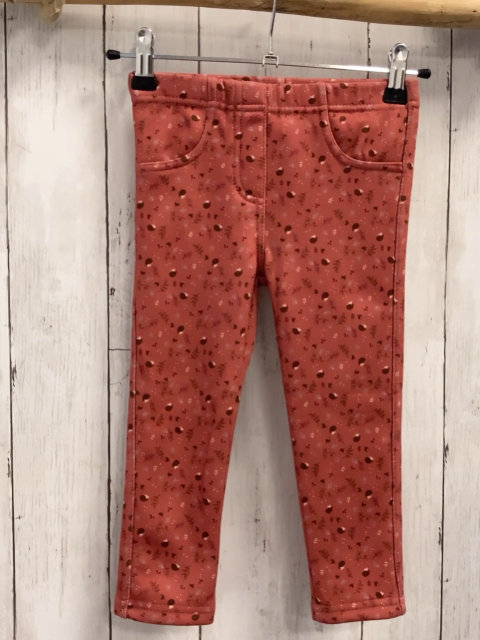   Thermoleggings Gr. 92  rost Igel Blätter Eicheln 