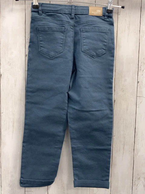 Vertbaudet  Hose  Gr. 122  petrol Bund verstellbar 