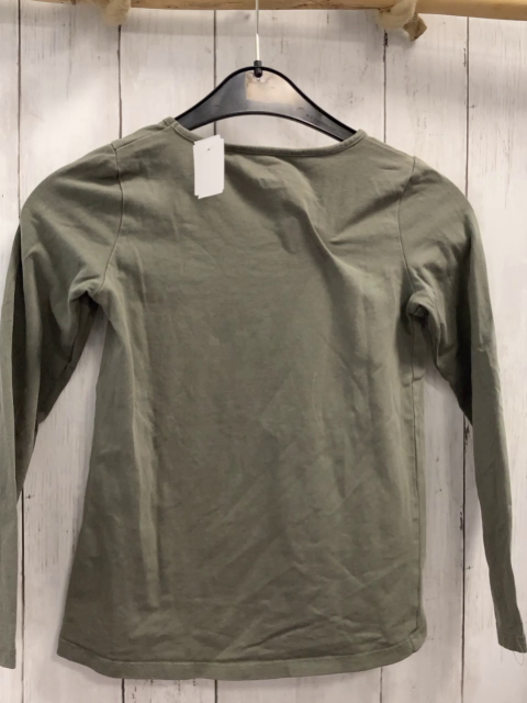  Langarmshirt Gr. 134  oliv Reh