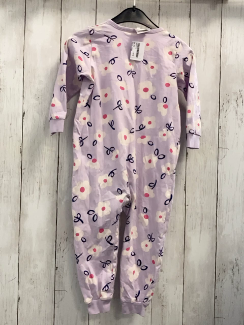 H&M  Schlafanzug  Gr. 92  lavendel Blumen