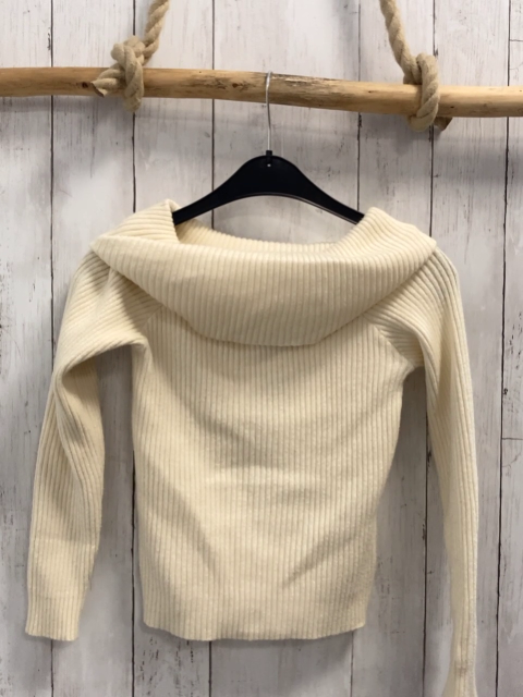 Only  Pullover  Gr. 152/158  creme Rippen Strick 