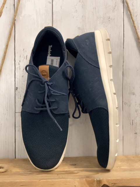 Timberland Schuhe Gr. 43,5  blau weiße Sohle