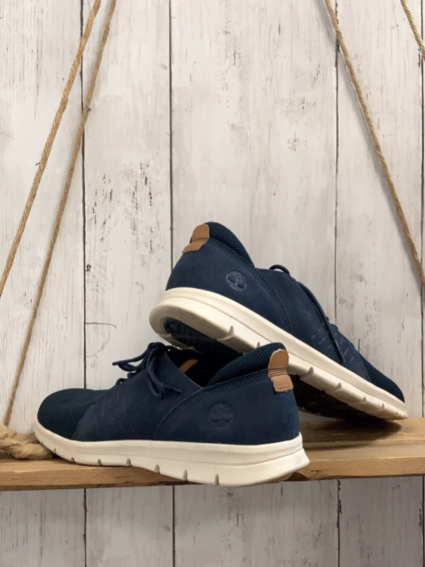 Timberland Schuhe Gr. 43,5  blau weiße Sohle