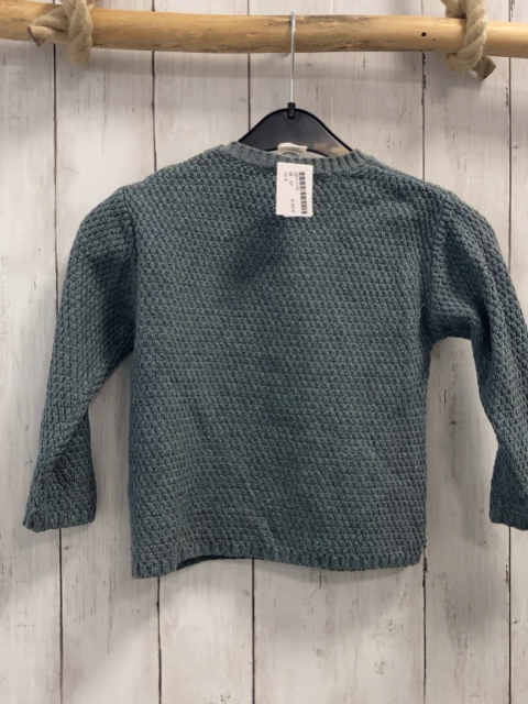   Pullover  Gr. 92  grau Strick 