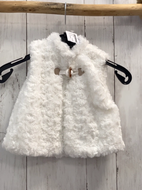 Orsolino  Weste  Gr. 80  weiß Plüsch 