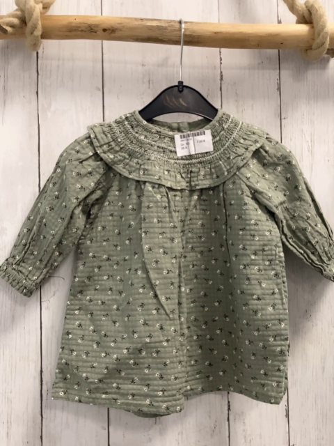  Kleid Gr. 68  mint Blumen