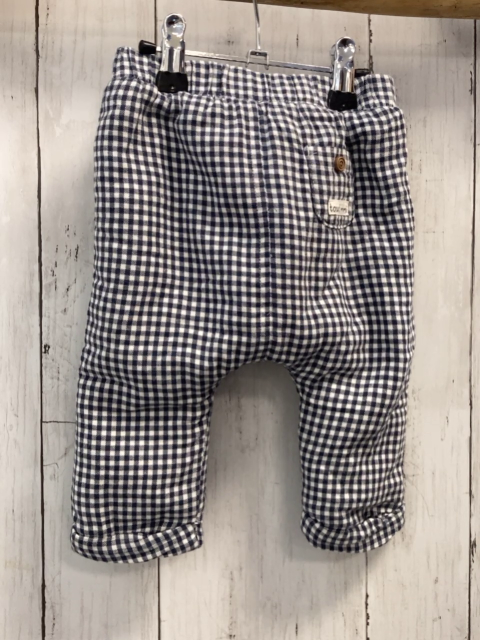 sergent Major Hose Gr. 68  blau weiß kariert gefüttert