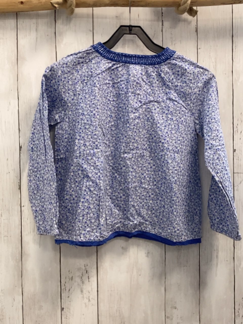 Esprit  Bluse  Gr. 128  hellblau weiß blaue Blumen 
