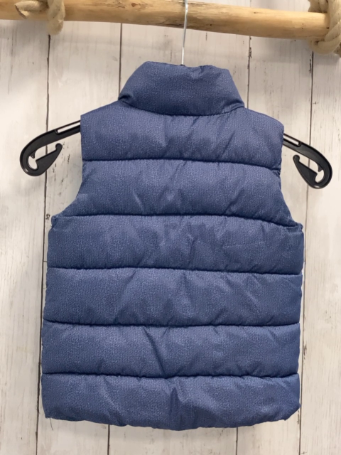 Dopodopo Weste  Gr. 92  blau grau meliert 