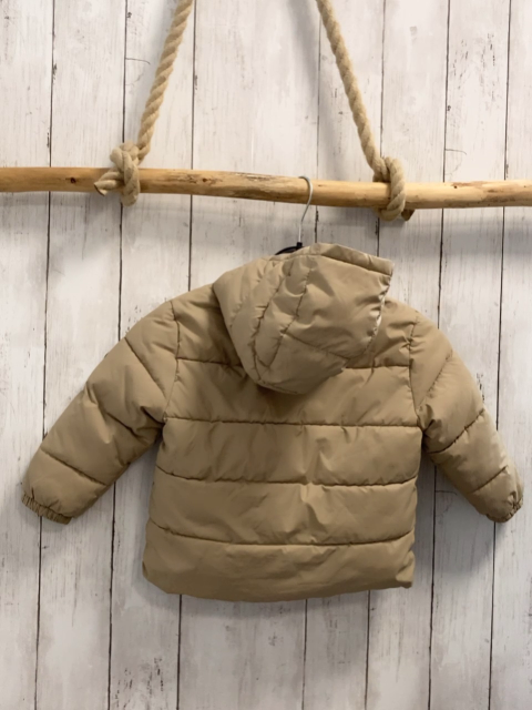 Mango Winterjacke  Gr. 98  beige Kapuze 
