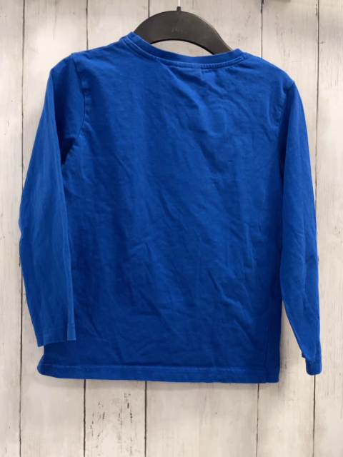 H&M  Langarmshirt  Gr. 128  blau Super Mario 