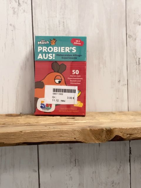 neu  Kartenspiel  Die Maus Probier´s aus 