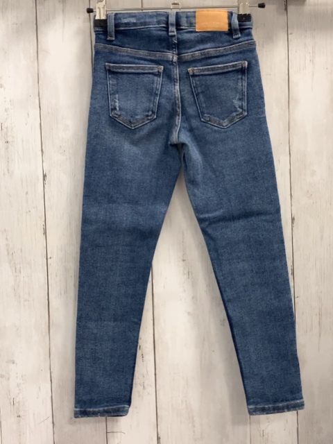 Zara  Hose  Gr. 122  blau Jeans Bund verstellbar 