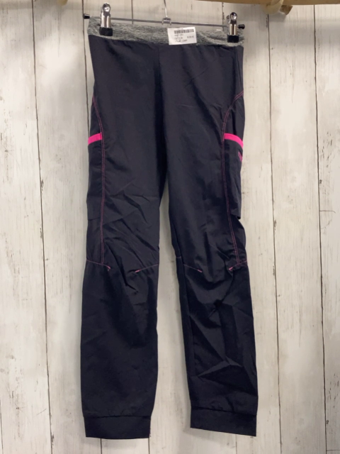 CMP  Funktionshose  Gr. 128  dunkelgrau pink Applikationen + Nähte grauer Bund 