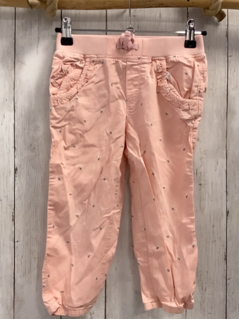 Dopodopo Caprihose  Gr. 128  rosa Blumen 