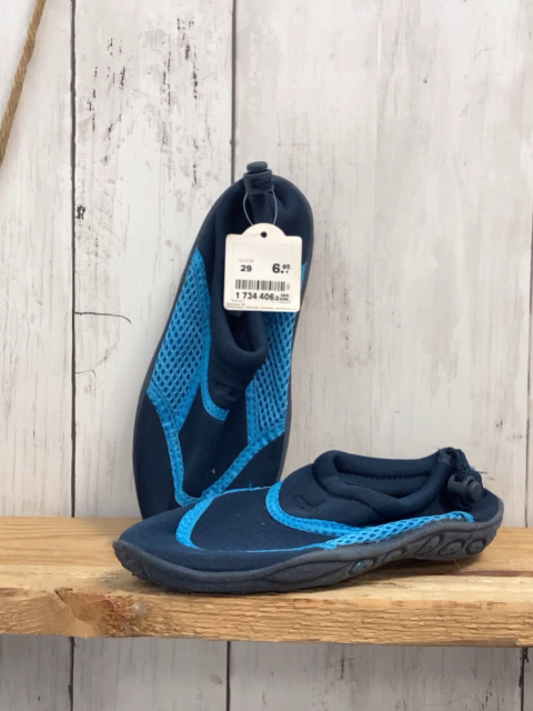 neu  Badeschuhe  Gr. 29  blau + hellblau Netz 