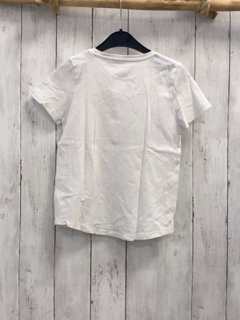 Tom Tailor  T-Shirt  Gr. 128  weiß Pailettenfußball