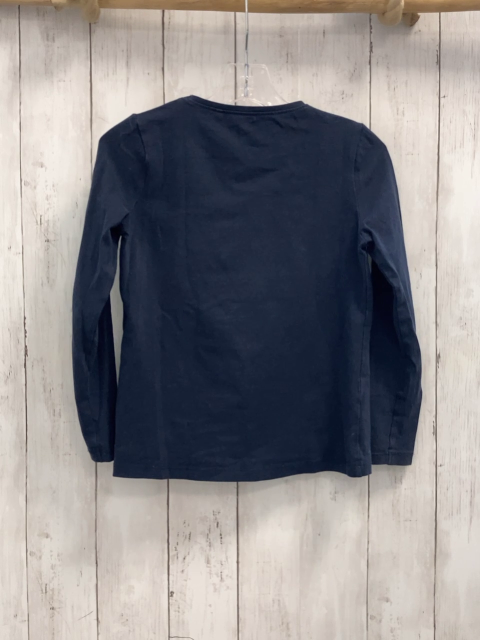 Name it  Langarmshirt  Gr. 122/128  blau Pailettenherz