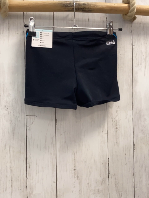 neu Decathlon  Badehose  Gr. 140  schwarz blauer Bund 