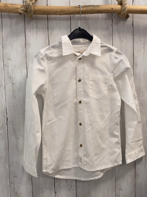 H&M  Hemd  Gr. 128  weiß 