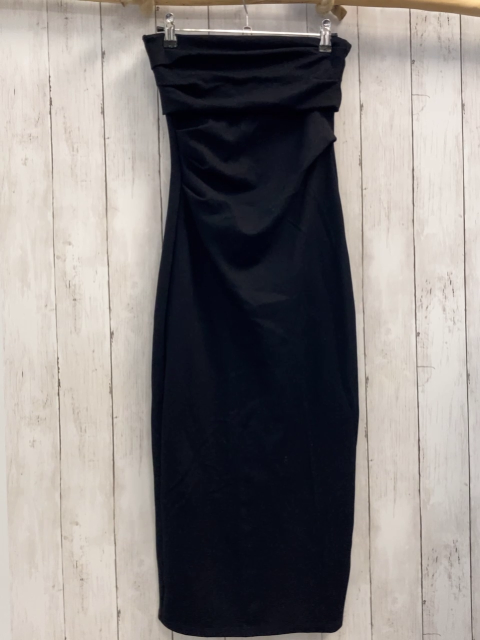 zara Kleid Gr. S schwarz trägerlos
