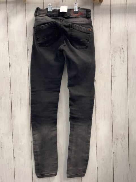 Vingino  Hose  Gr. 140  grau Jeans Bund verstellbar 