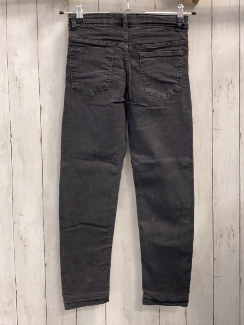   Hose  Gr. 146  grau Jeans gefüttert Bund verstellbar 